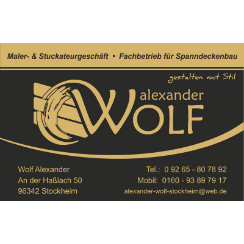Logo von Malergeschäft Wolf Alexander